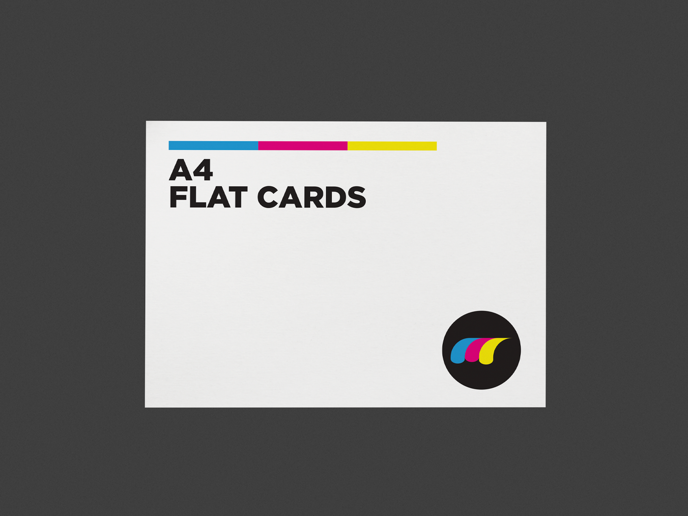 A4 Flat Cards